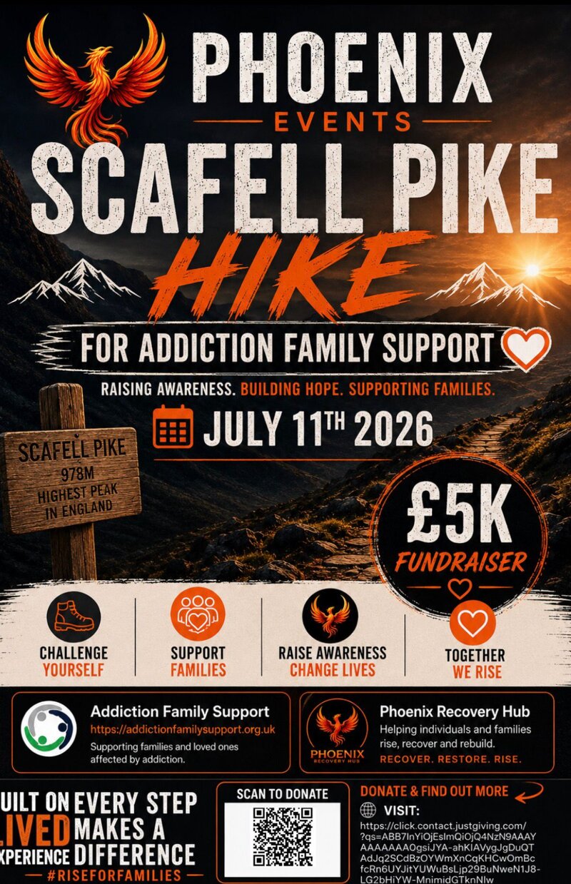 Scafell Pike Hike poster